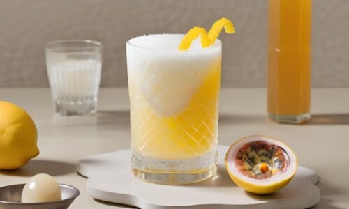 Receta cóctel canario sour