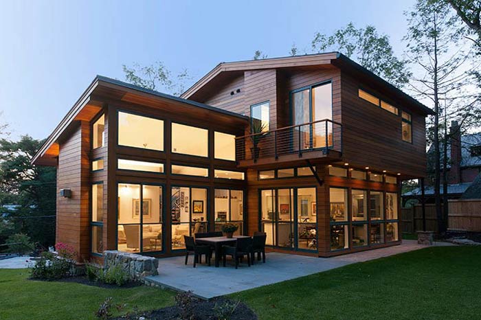 Modern Ahşap Villa Modeli